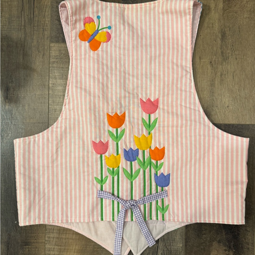 Colorful Patchwork Women’s Easter Vest - image 2